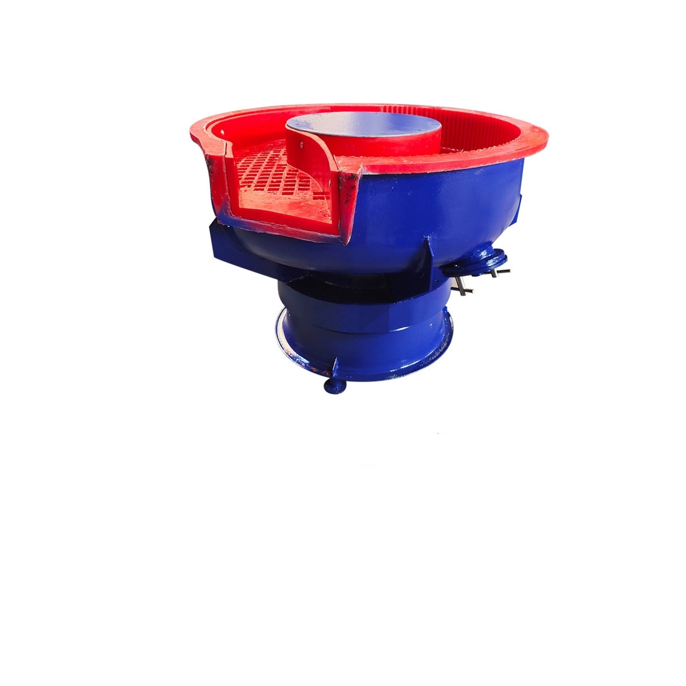 Vibratory Surface Grinding Machine for Metal Parts Deburring Small Parts Aluminium Iron Bowl Shape