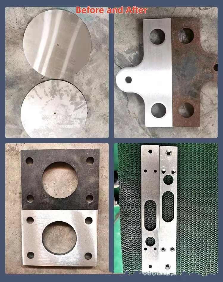 Automatic Stainless Steel Tube Sheet Metal Flat Surface Polishing Machine
