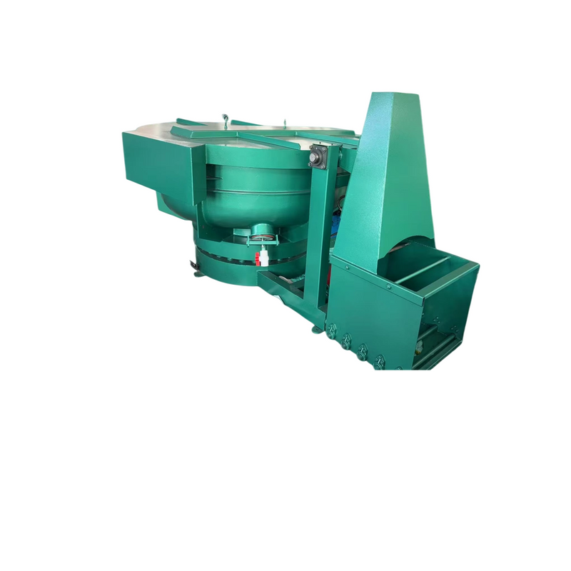 Auto-Feed Vibratory Polishing Machine for Hardware Deburring & Edge Rounding