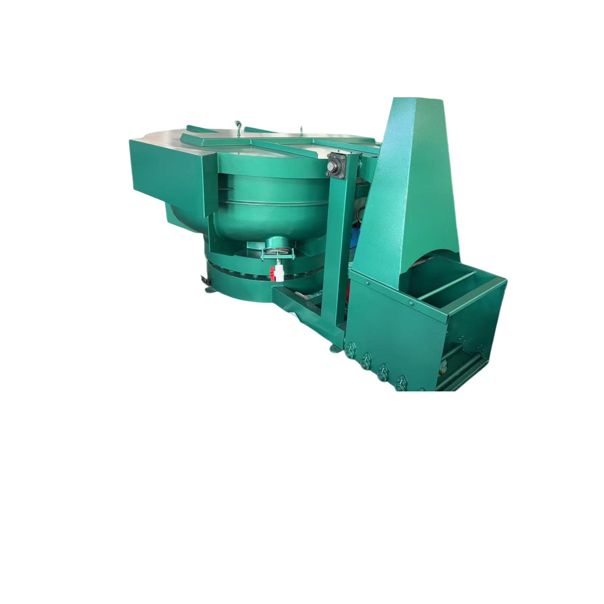 Auto-Feed Vibratory Polishing Machine for Hardware Deburring & Edge Rounding