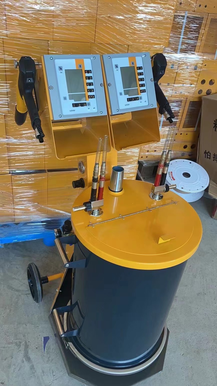 Attrezzatura per rivestimento in polvere efficiente e automatizzata per il rivestimento in polvere