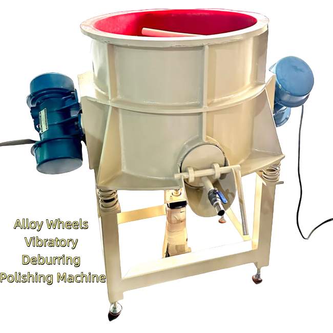 VP Series Aluminum Alloy Wheel Vibratory Polishing Machine 14-32 Inch Forged Cast Wheel Refurbishment Polisher